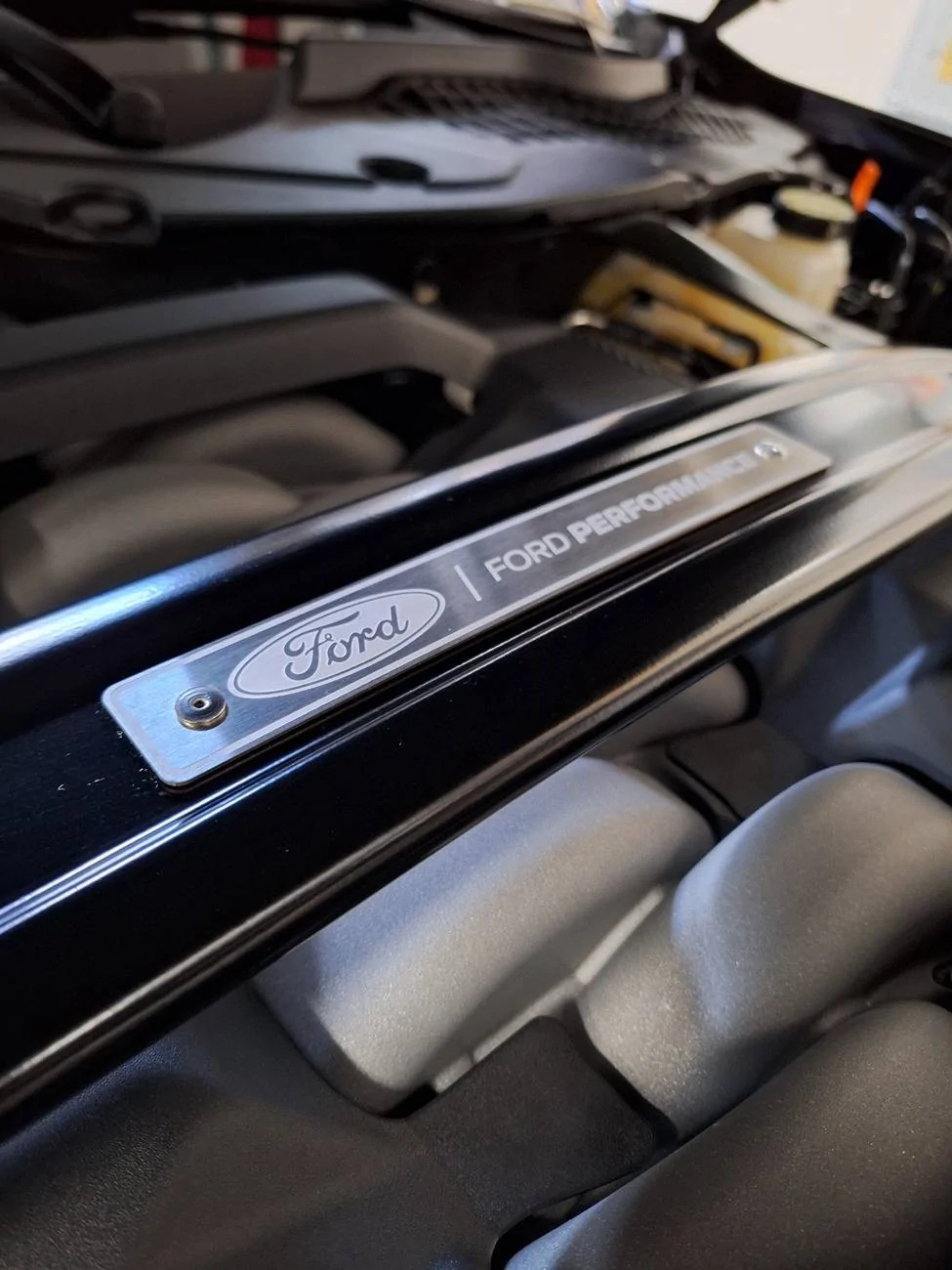 S650 Mustang Changing Spoilers on a 24 GT Premium 20241111_135206