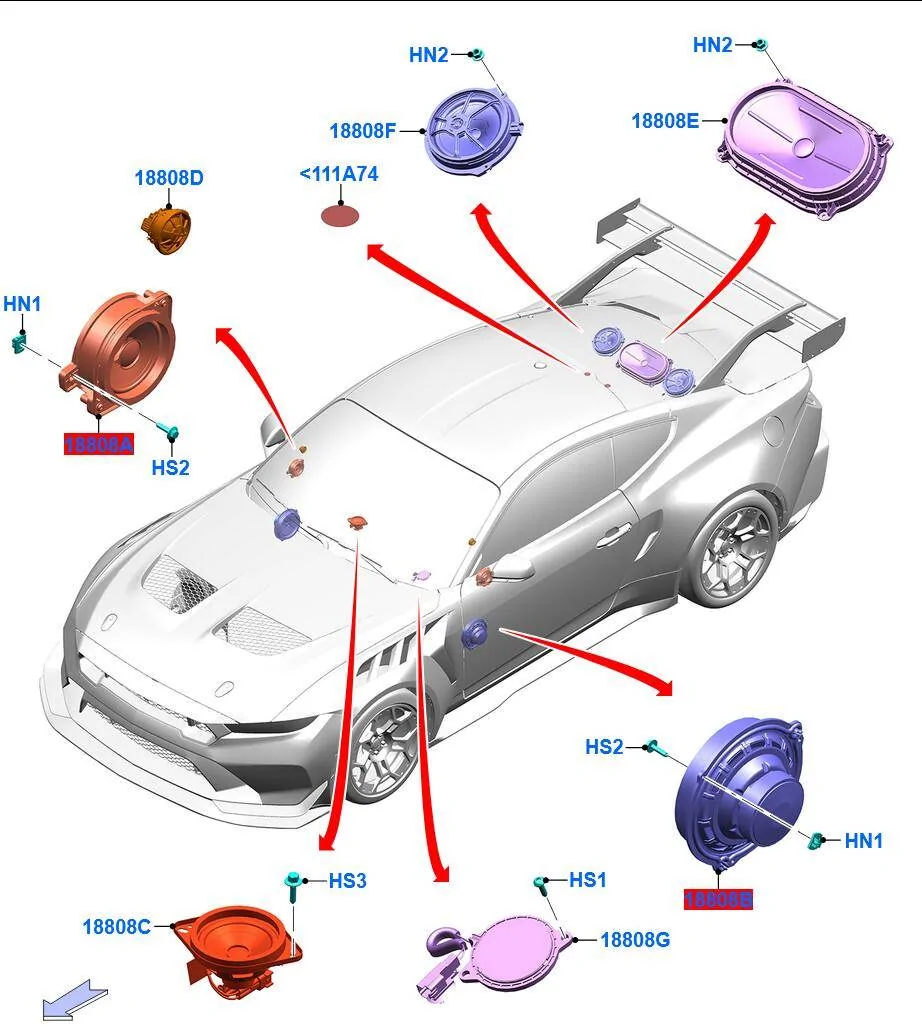 S650 Mustang Mustang GTD Information from ECat (Electronic Catalog) – Part Numbers, Technical Specs, Hidden Features 1734072914340-is