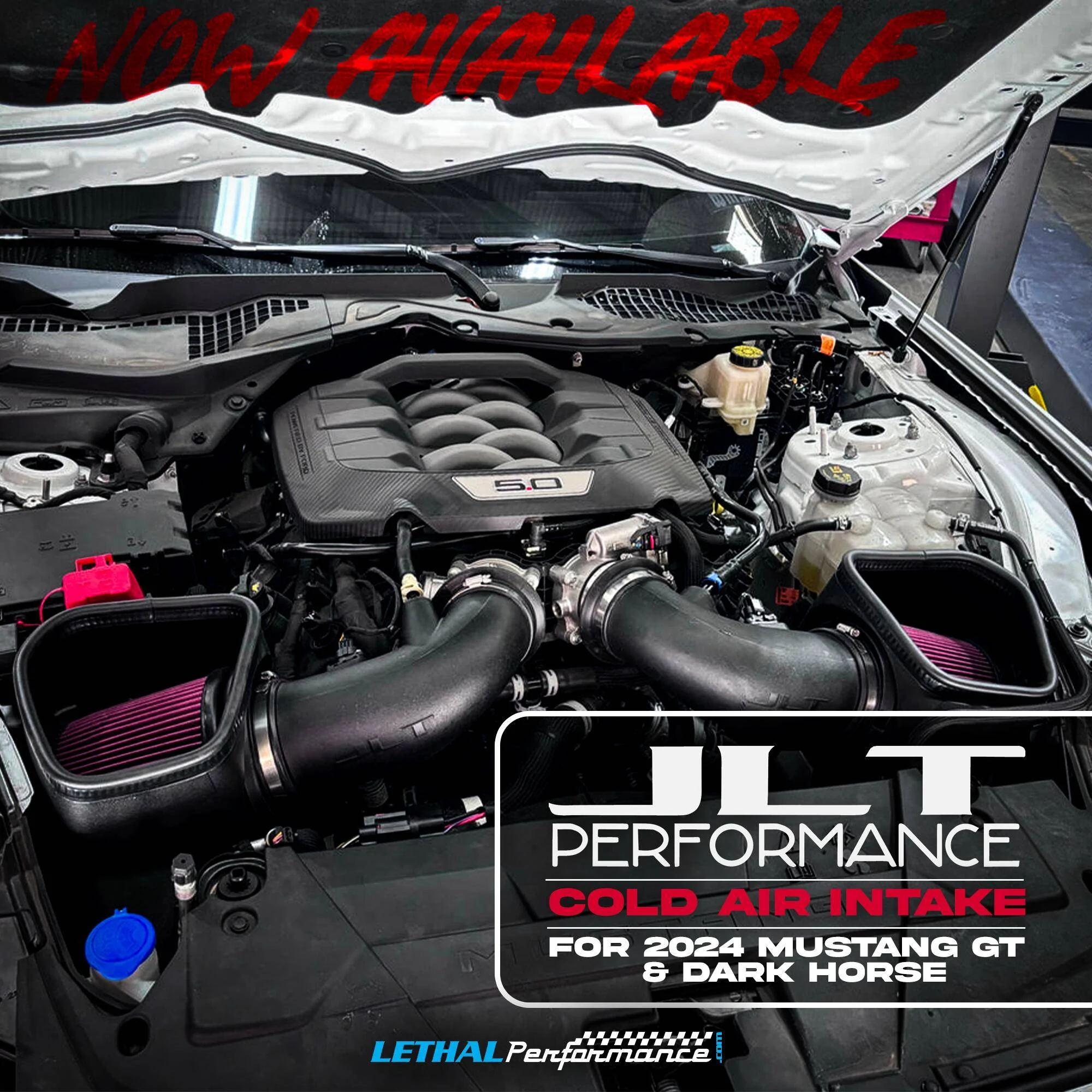 S650 Mustang ALL NEW JLT Cold Air Intake here at Lethal Performance!! jlt 2024