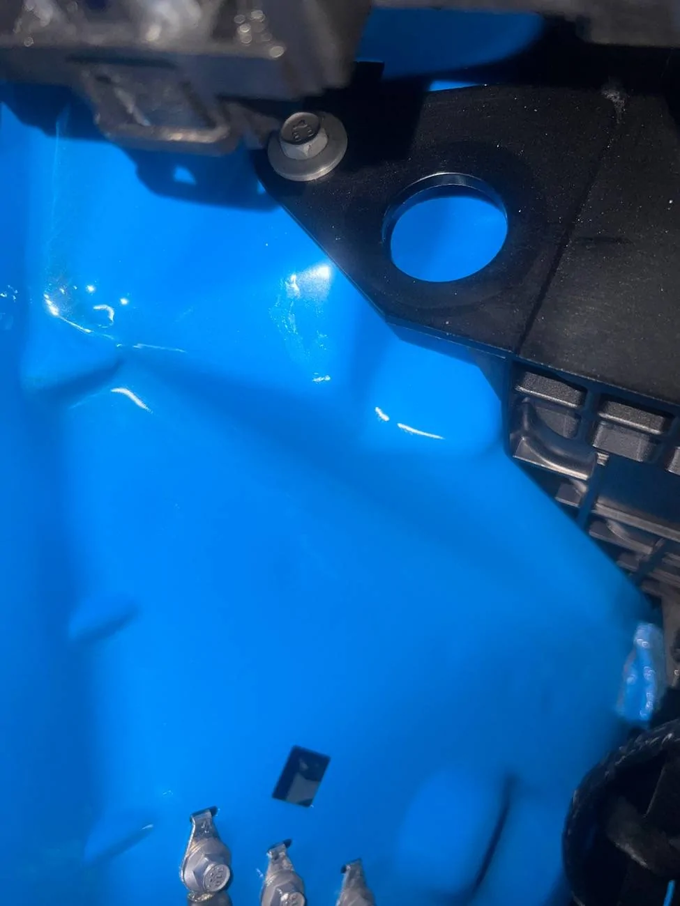 S650 Mustang Brand New 7th Gen Marring Inside Hood IMG_6297