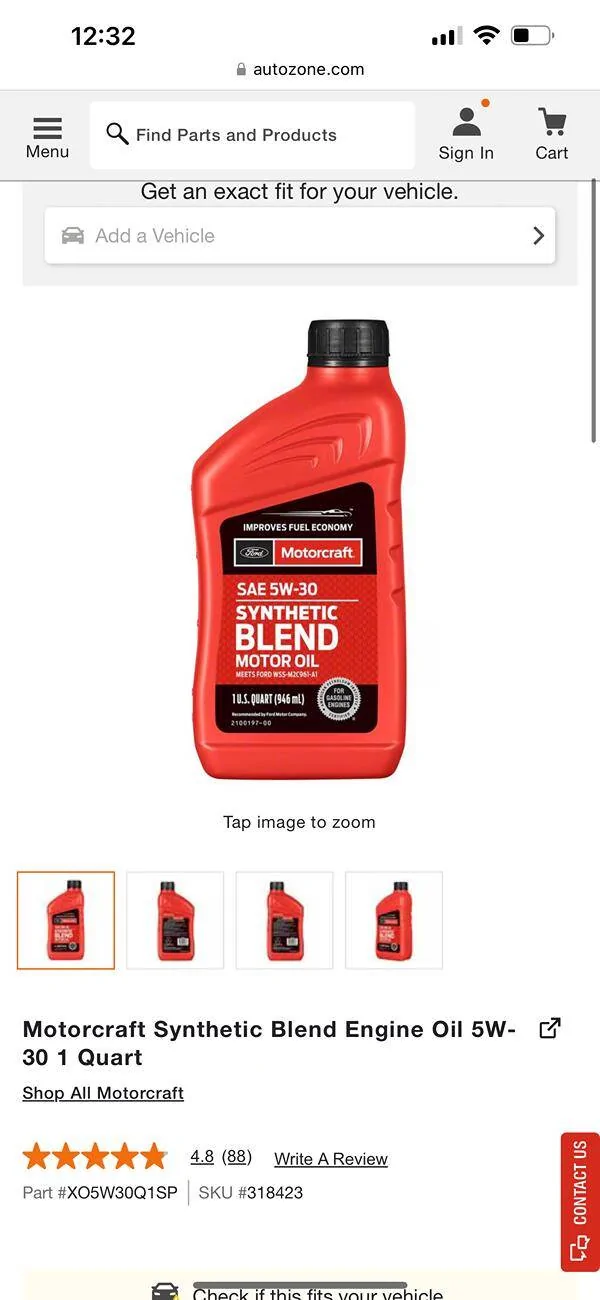 S650 Mustang Factory Oil Slightly Low? IMG_6323