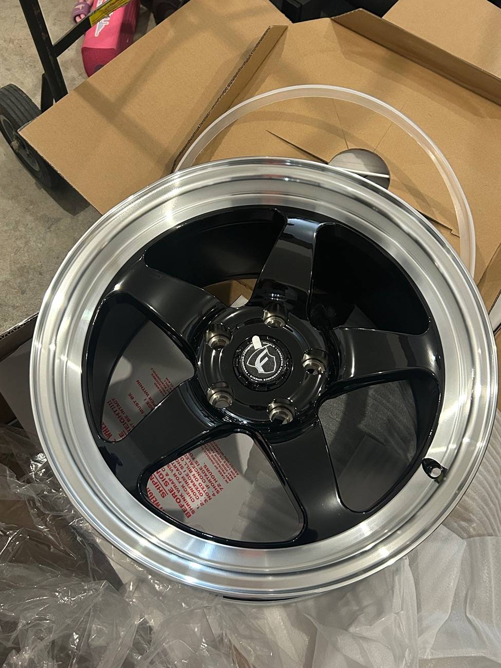 S650 Mustang Forgestar D5 17x10 Rear Wheels IMG_7627