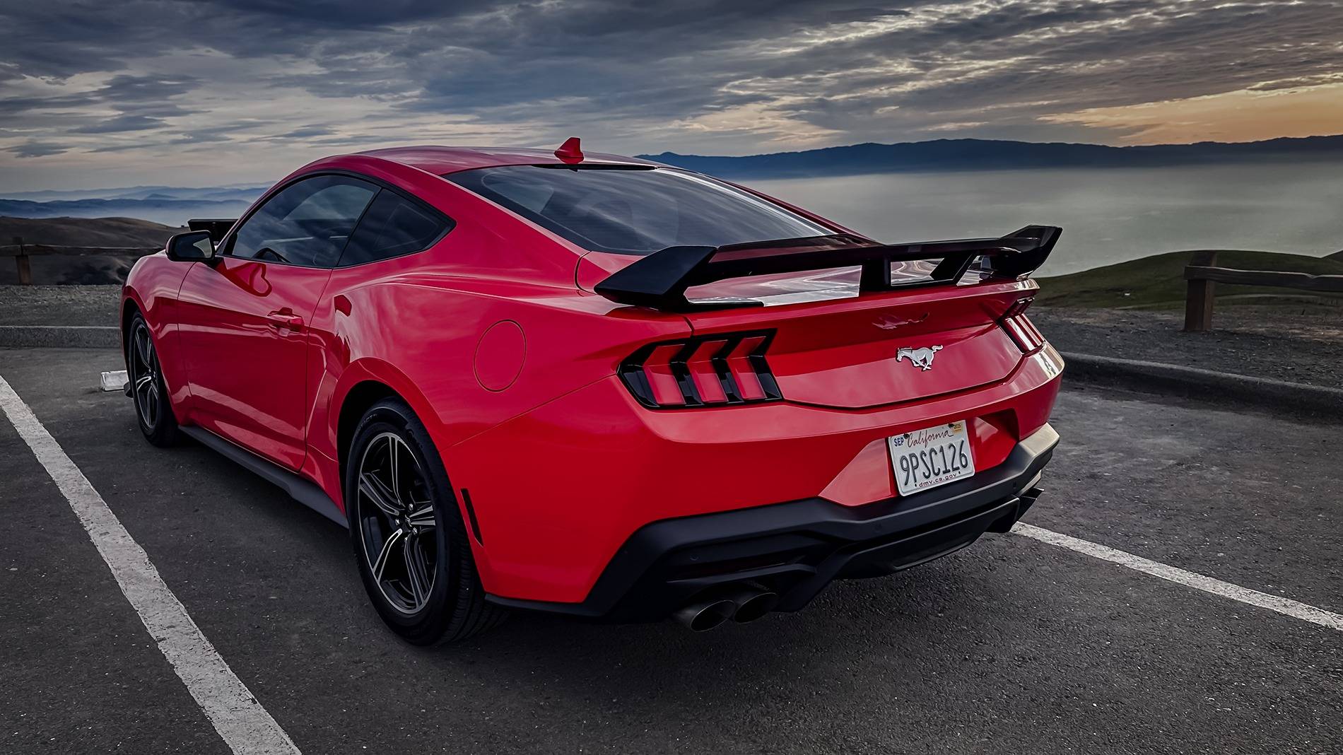 S650 Mustang Photoshoot of my Race Red S650 in Sierra Mountains Mustand moody - 4