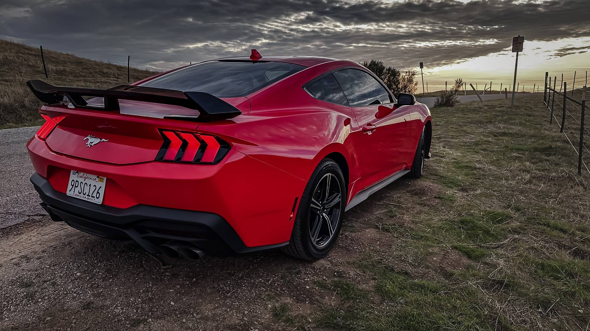 S650 Mustang Photoshoot of my Race Red S650 in Sierra Mountains Mustand moody - 3