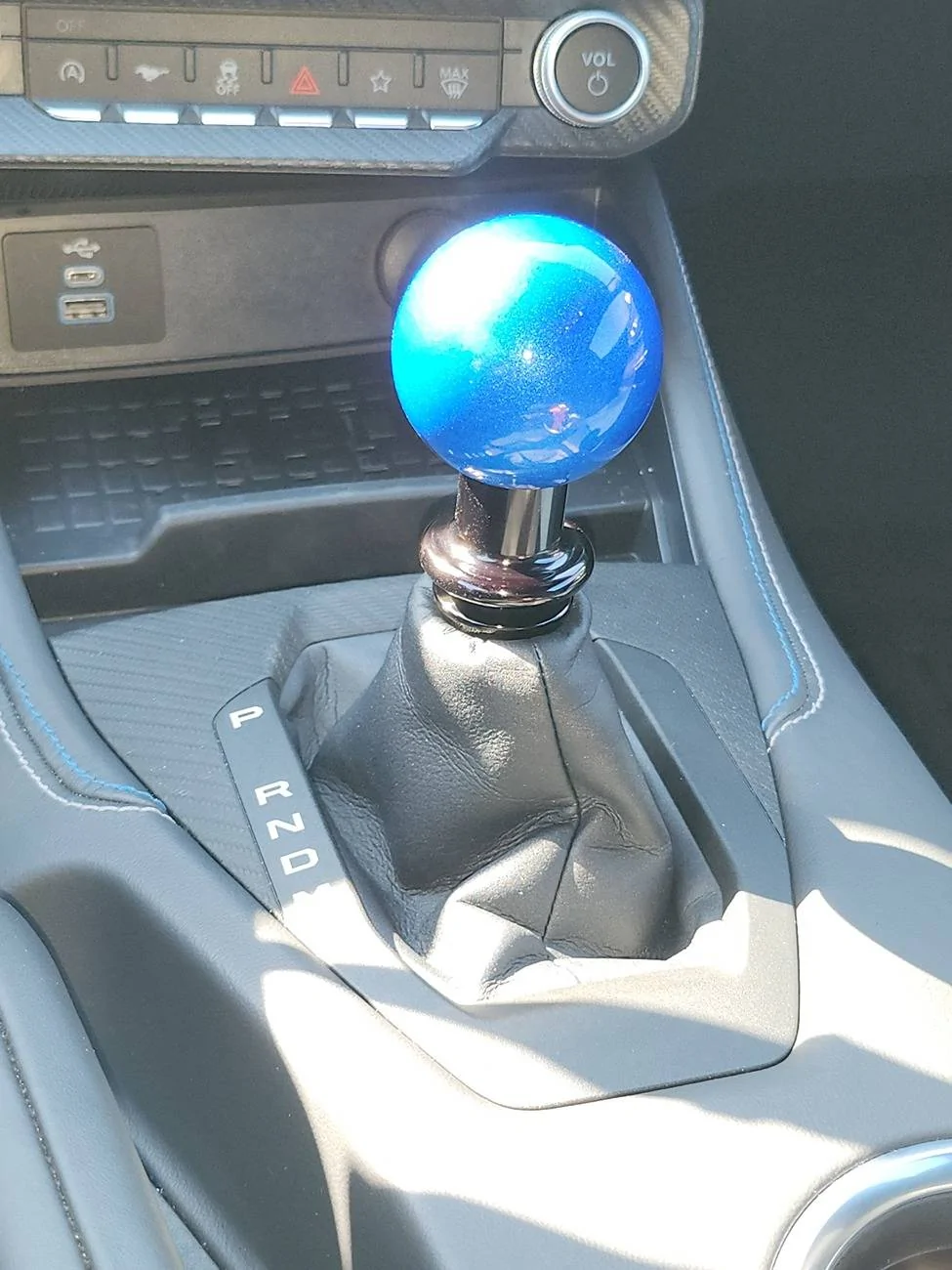 S650 Mustang Billetworkz 10 speed shift knob 1000010161