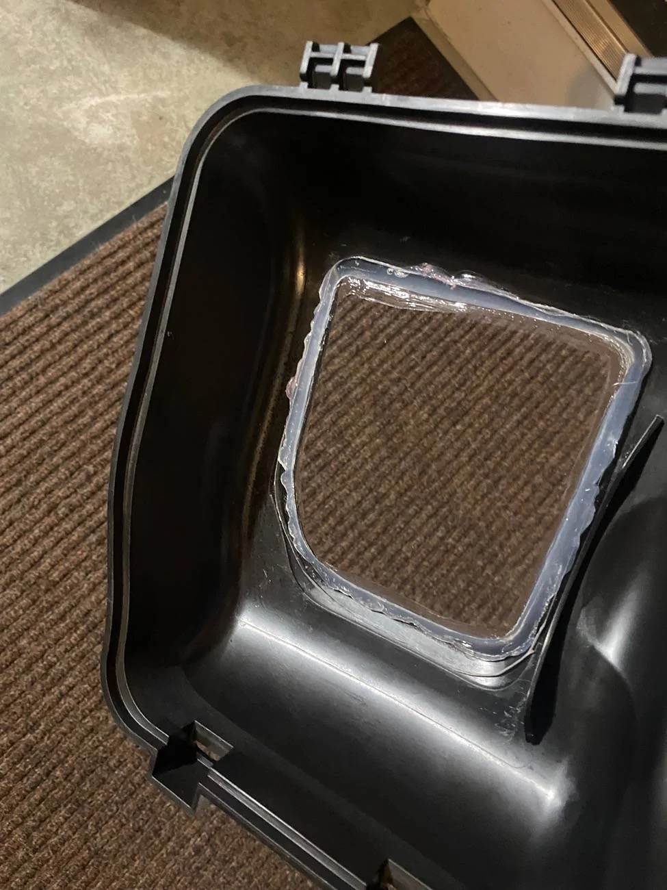 S650 Mustang My clear airbox cover project.   I like it... IMG_9928