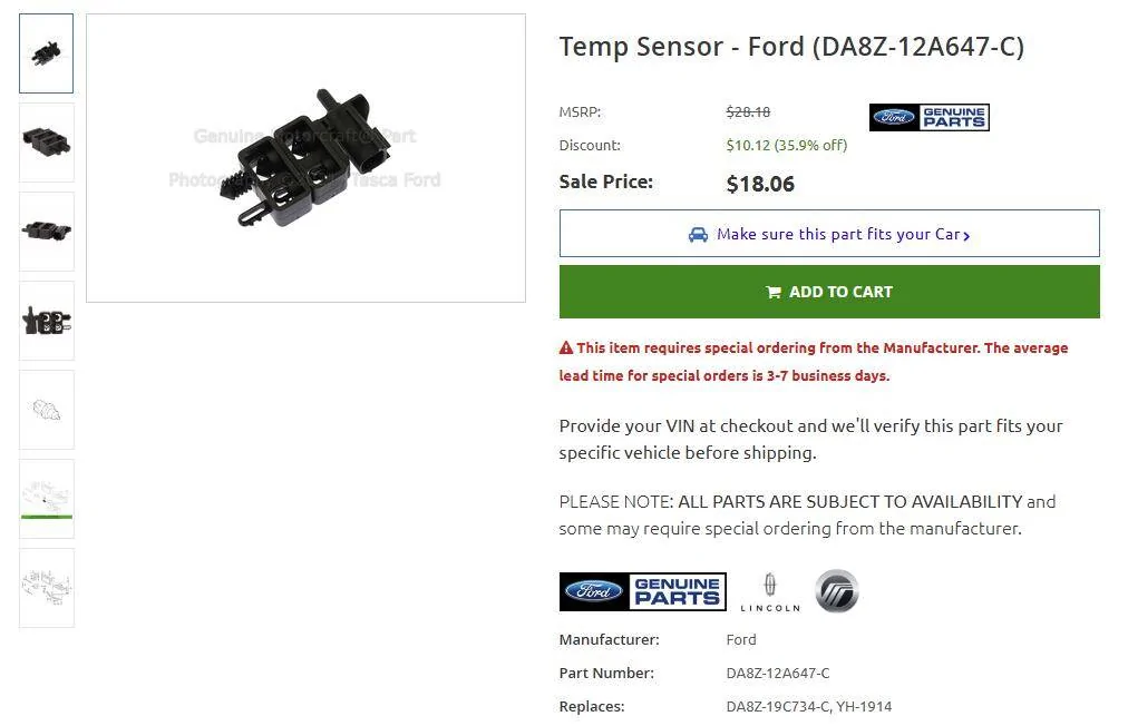S650 Mustang Mystery loom behind lower grille ambient_temp_sensor