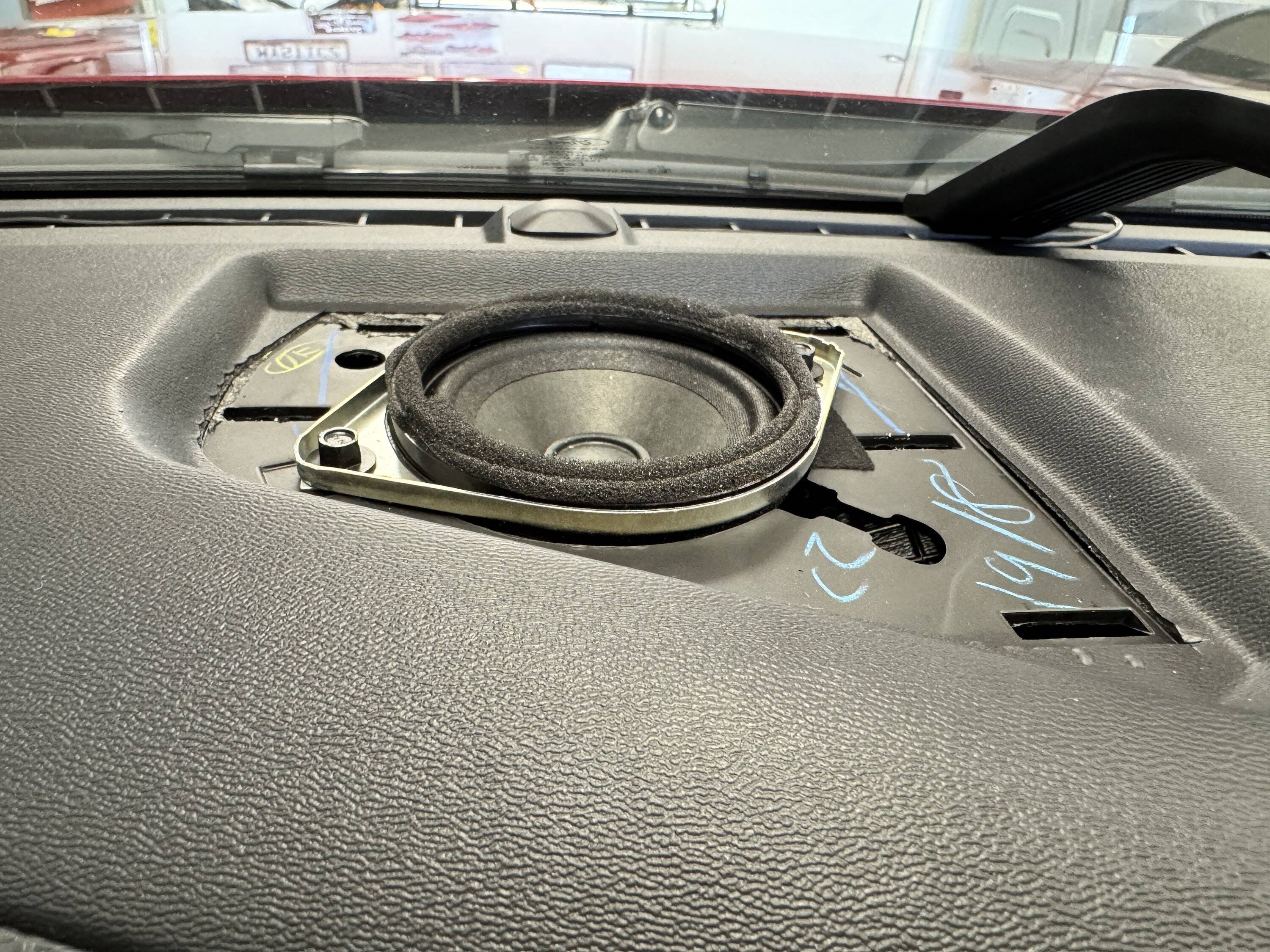 S650 Mustang Changed out center speaker in 2024 Mustang GT with B&O System IMG_5493.JPG