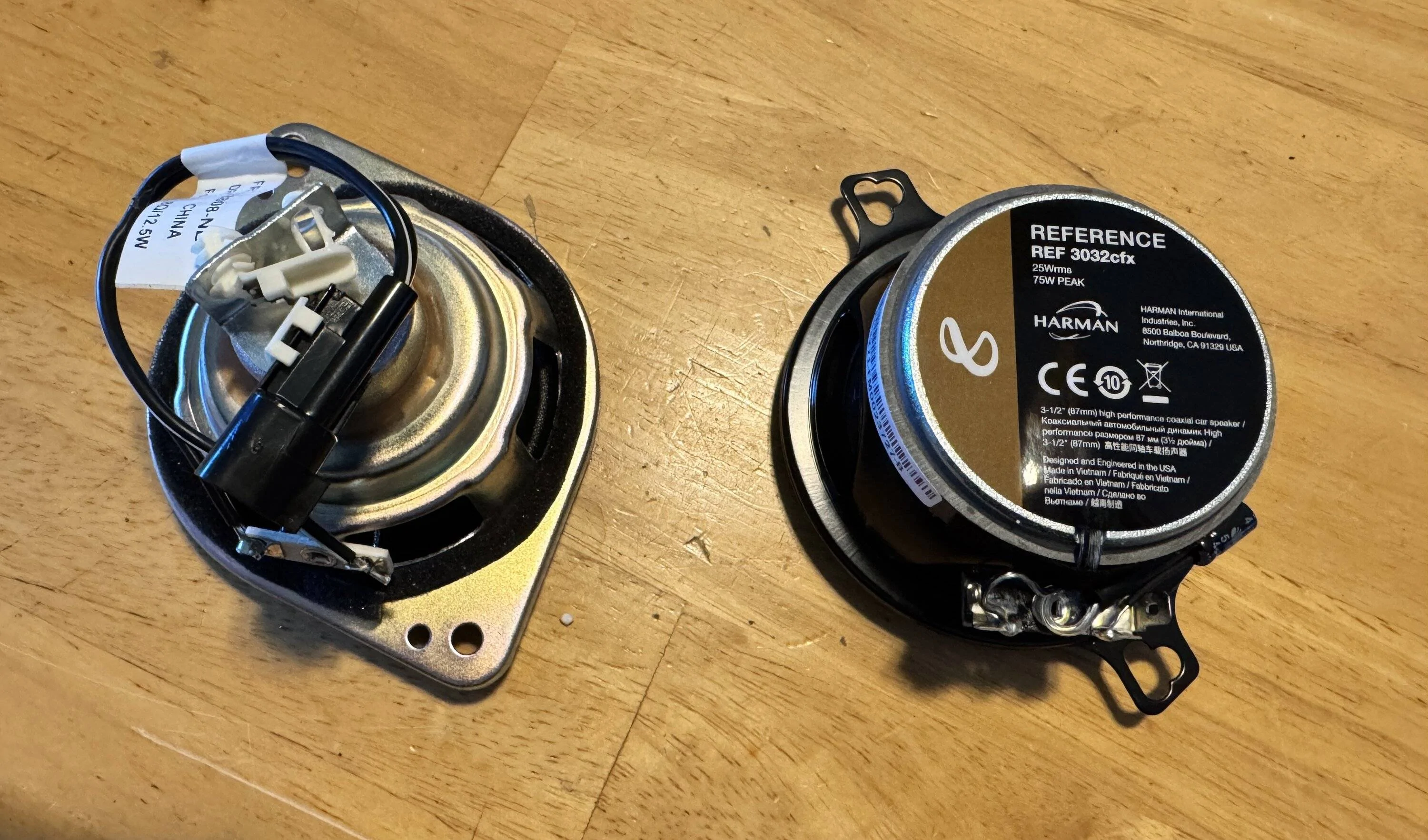 S650 Mustang Changed out center speaker in 2024 Mustang GT with B&O System IMG_5497