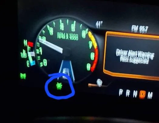 S650 Mustang S650 Mustang -Keep hands on steering wheel message DUI_Warning