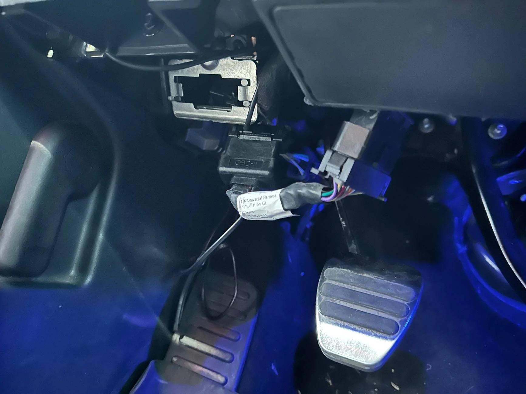 S650 Mustang Loose wiring from under the dash IMG_6042