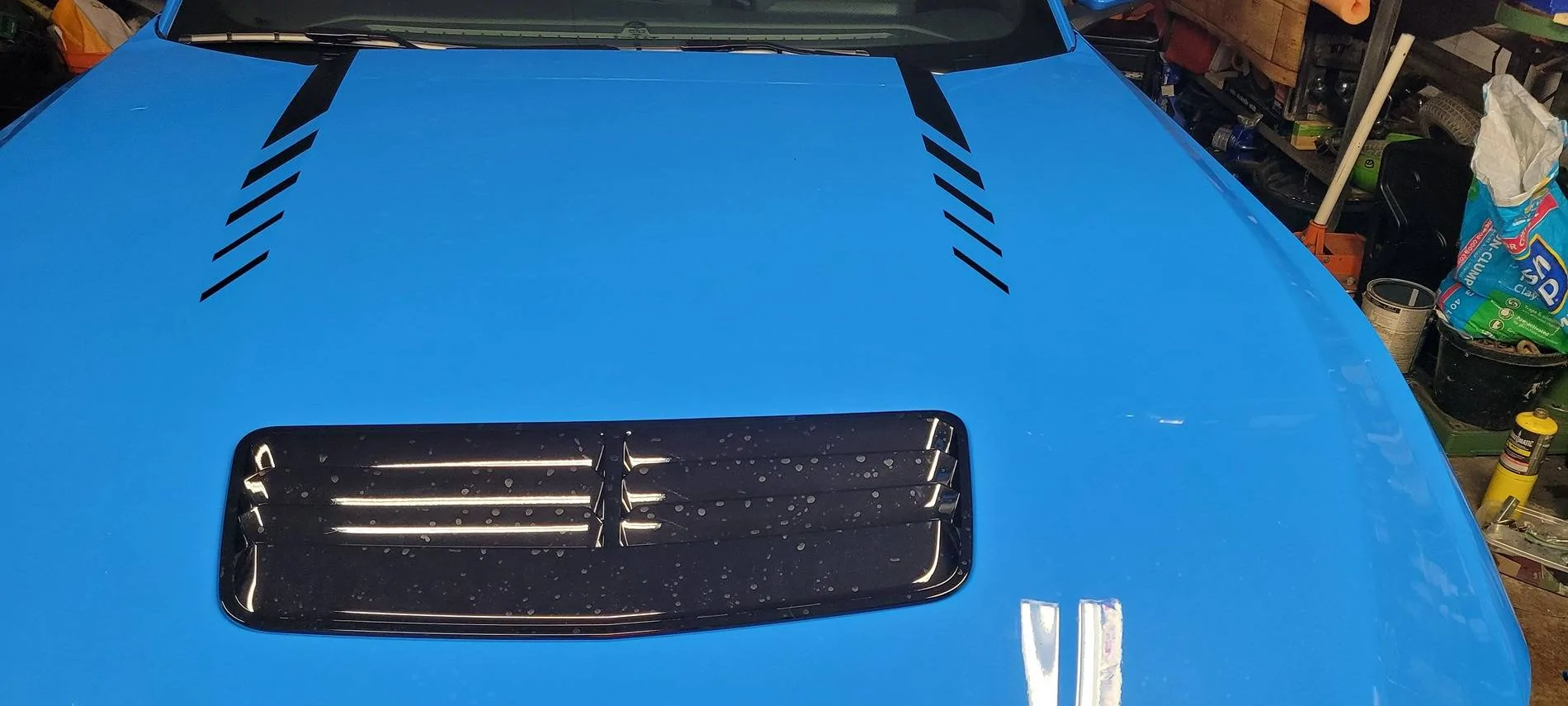 S650 Mustang Anchor Room RTR Similar Hood Stripe Fitment 20250111_112400