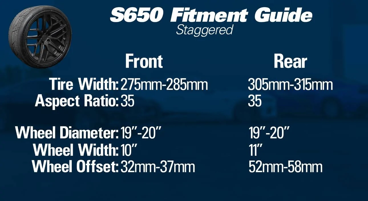 S650 Mustang all season tire/wheel package search IMG_0618