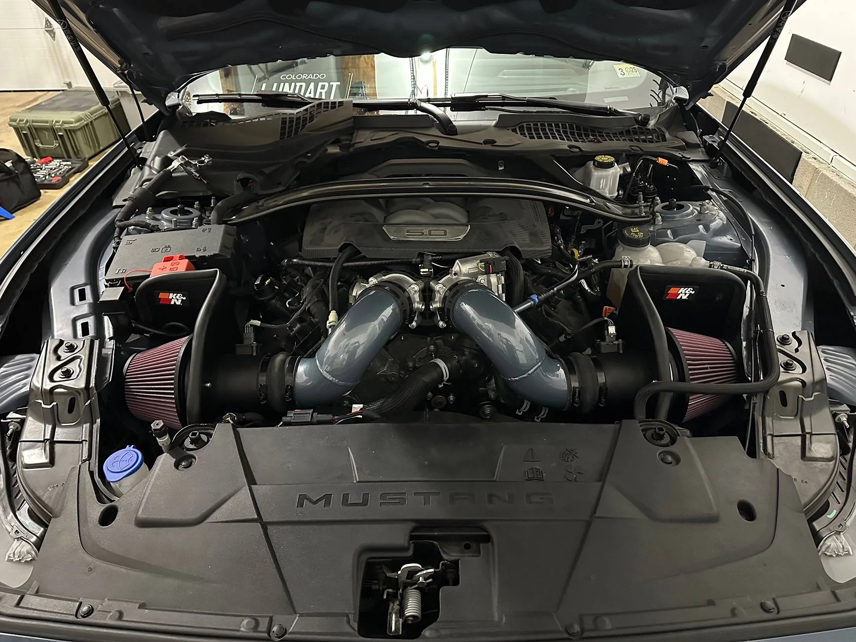 S650 Mustang 2024 GT K&N sent wrong size filter question IMG_5093