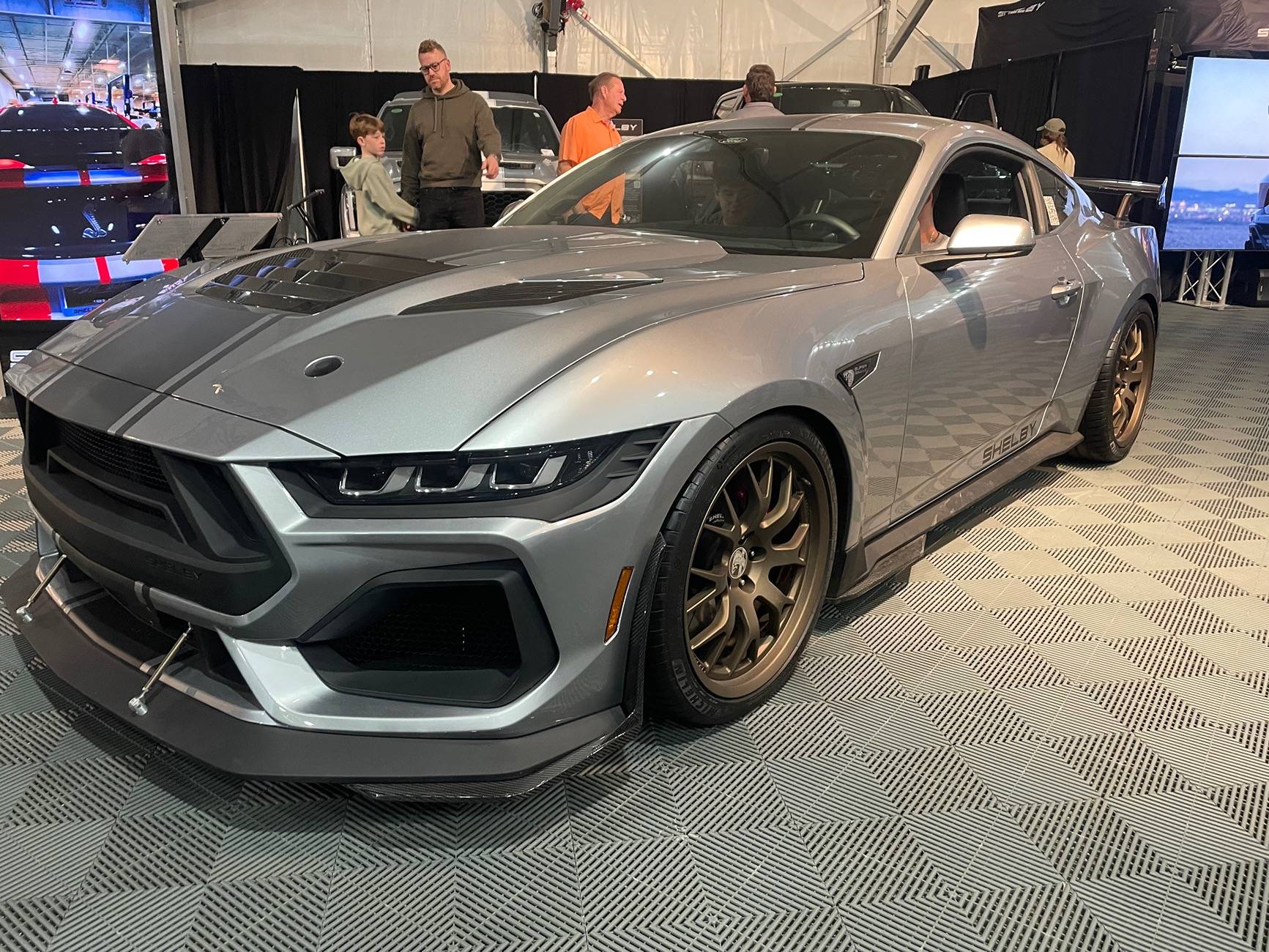 S650 Mustang GTD and Shelby at Barrett Jackson IMG_9630