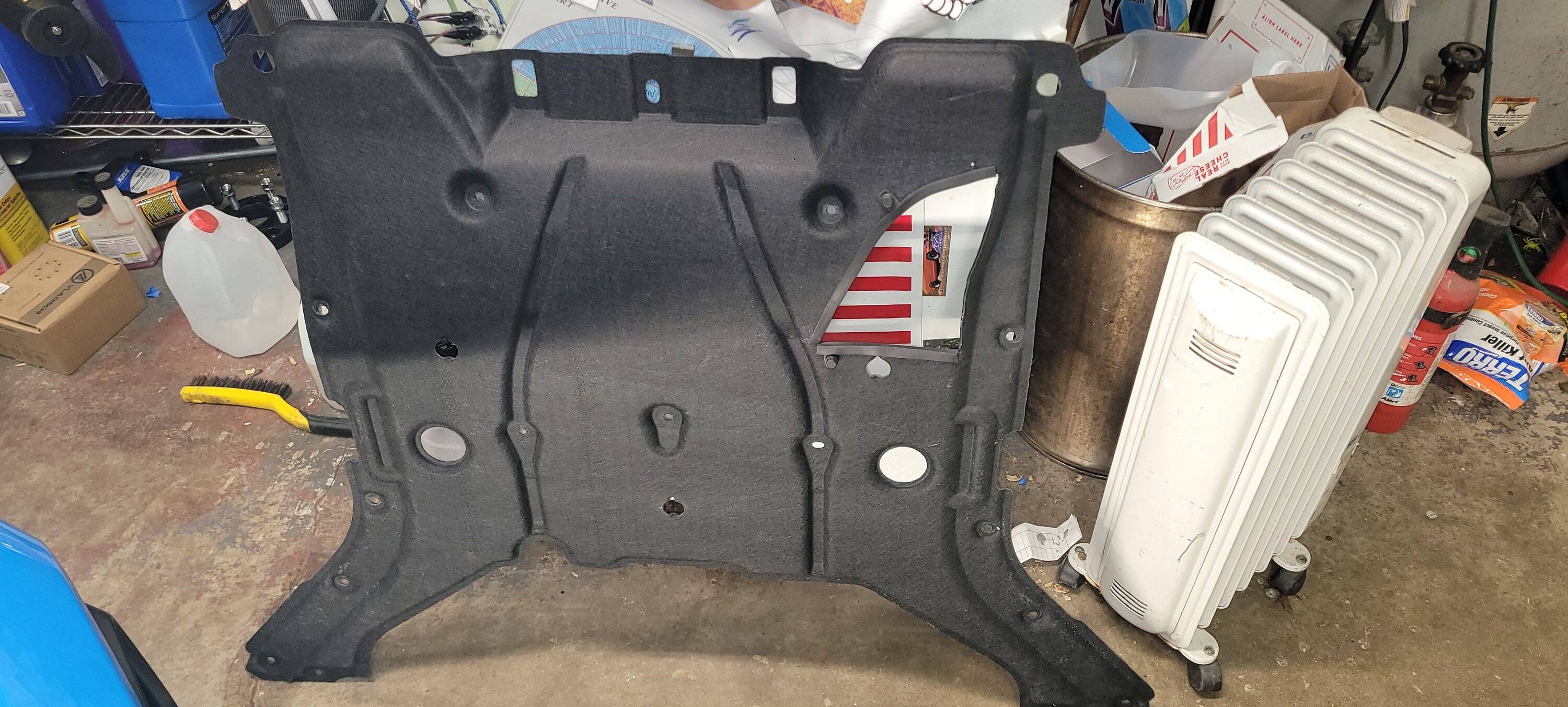 S650 Mustang Oil filter access panel mod 20250119_182622