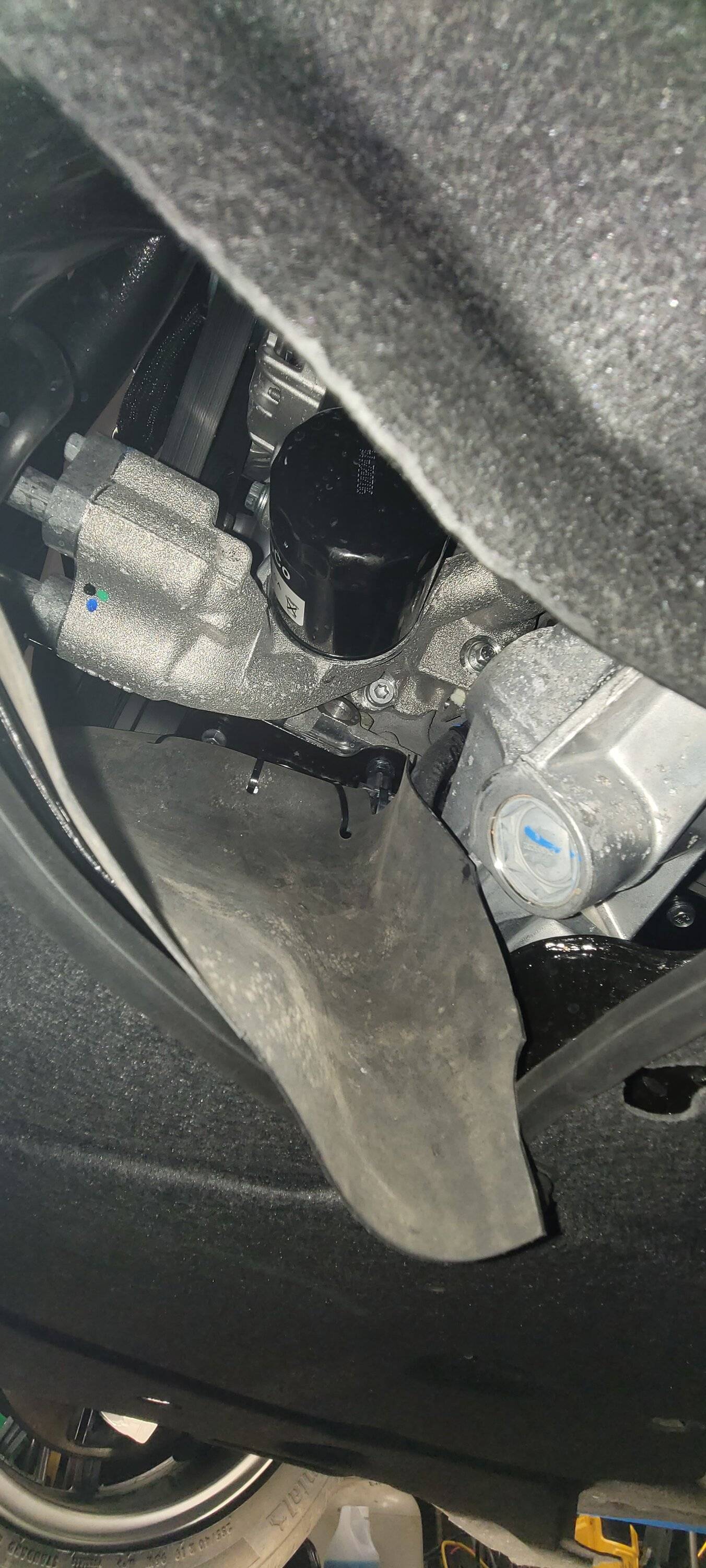 S650 Mustang Oil filter access panel mod 20250119_183110