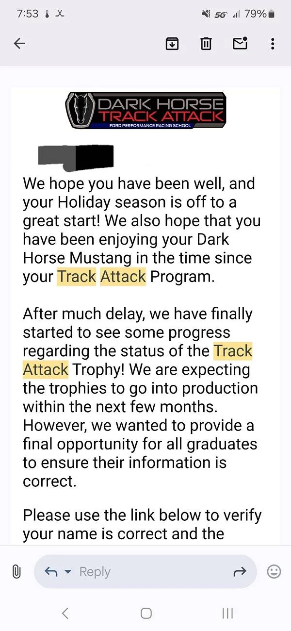 S650 Mustang Guess the Dark Horse owners kit 1000003628