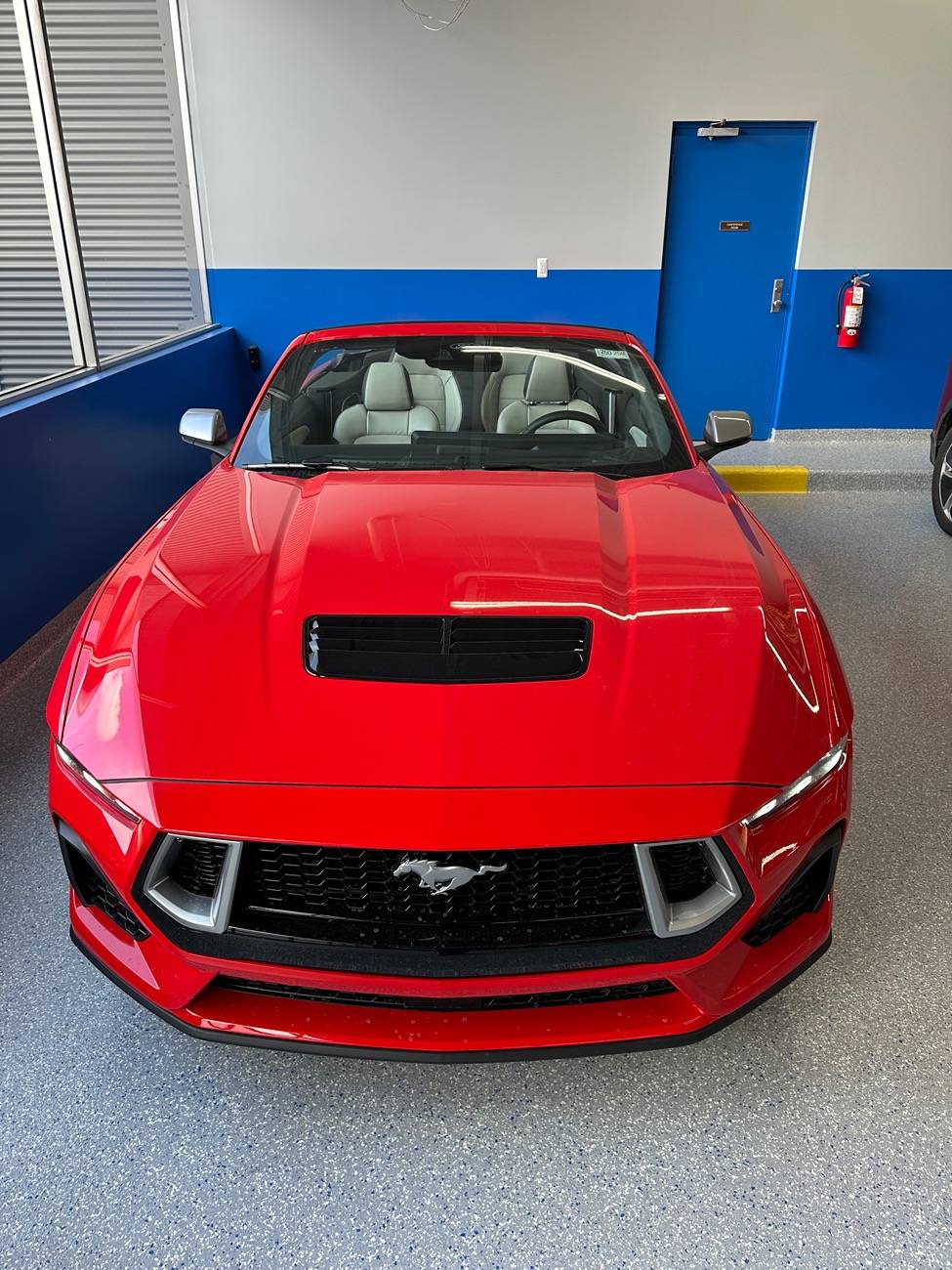 S650 Mustang Race Red 60th Anniversary Spotted In the Wild IMG_4411