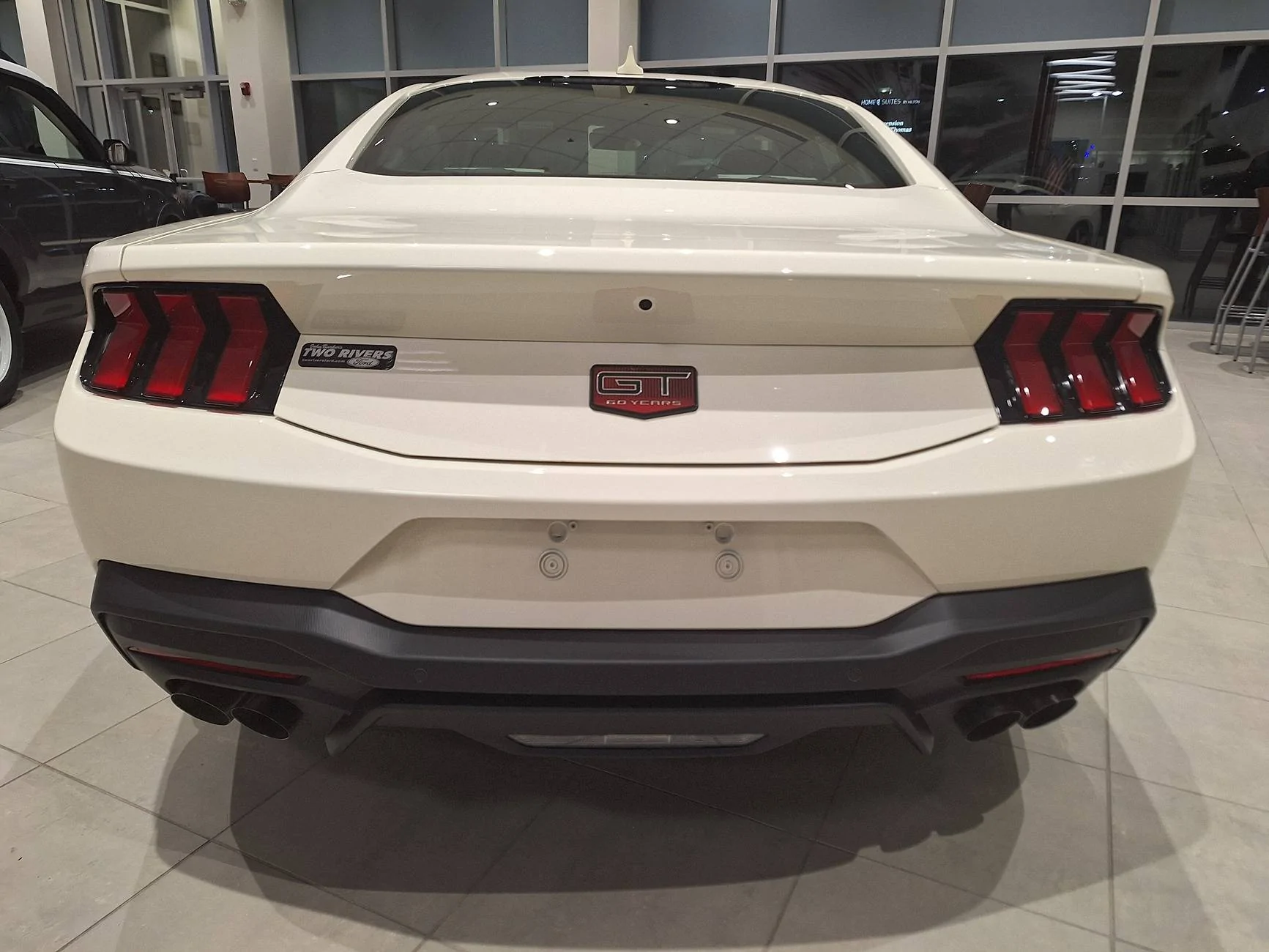S650 Mustang Race Red 60th Anniversary Spotted In the Wild 20250116_174507