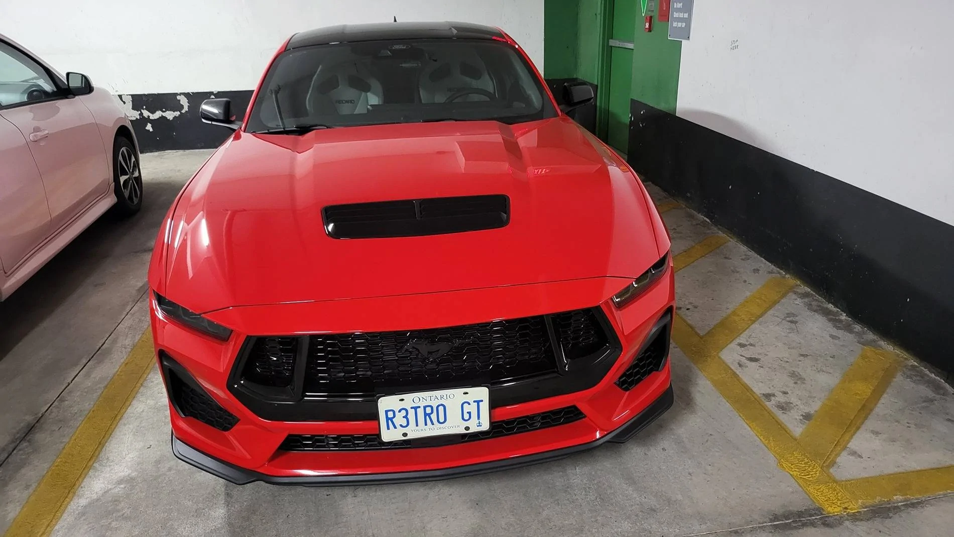 S650 Mustang 2025 mustang gt with performance package July 12 2024 - R3tro GT Plastes