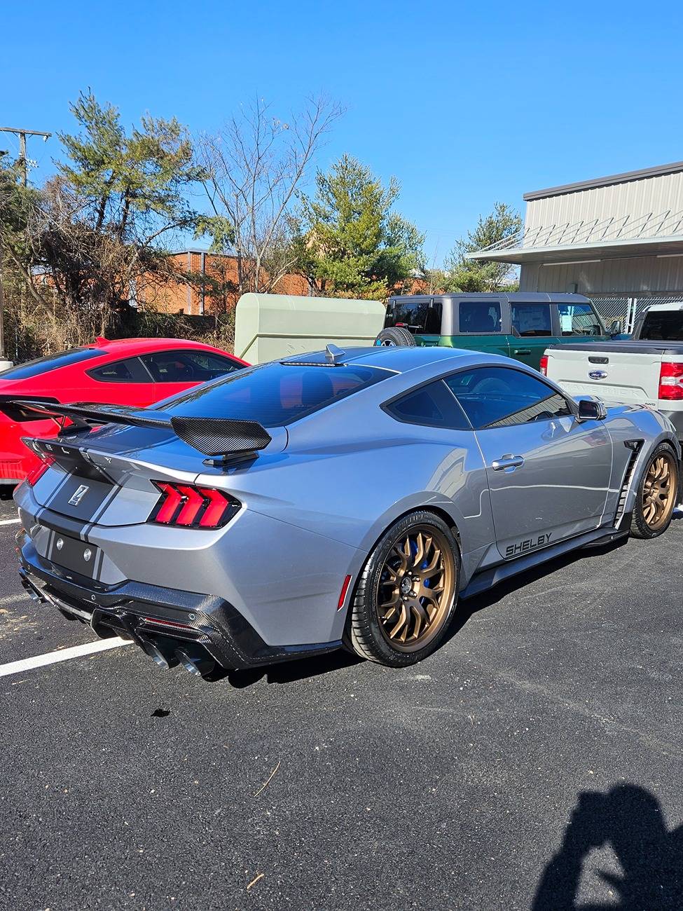 S650 Mustang New Shelby Super Snake in Silver w/bronze rims 1000008108