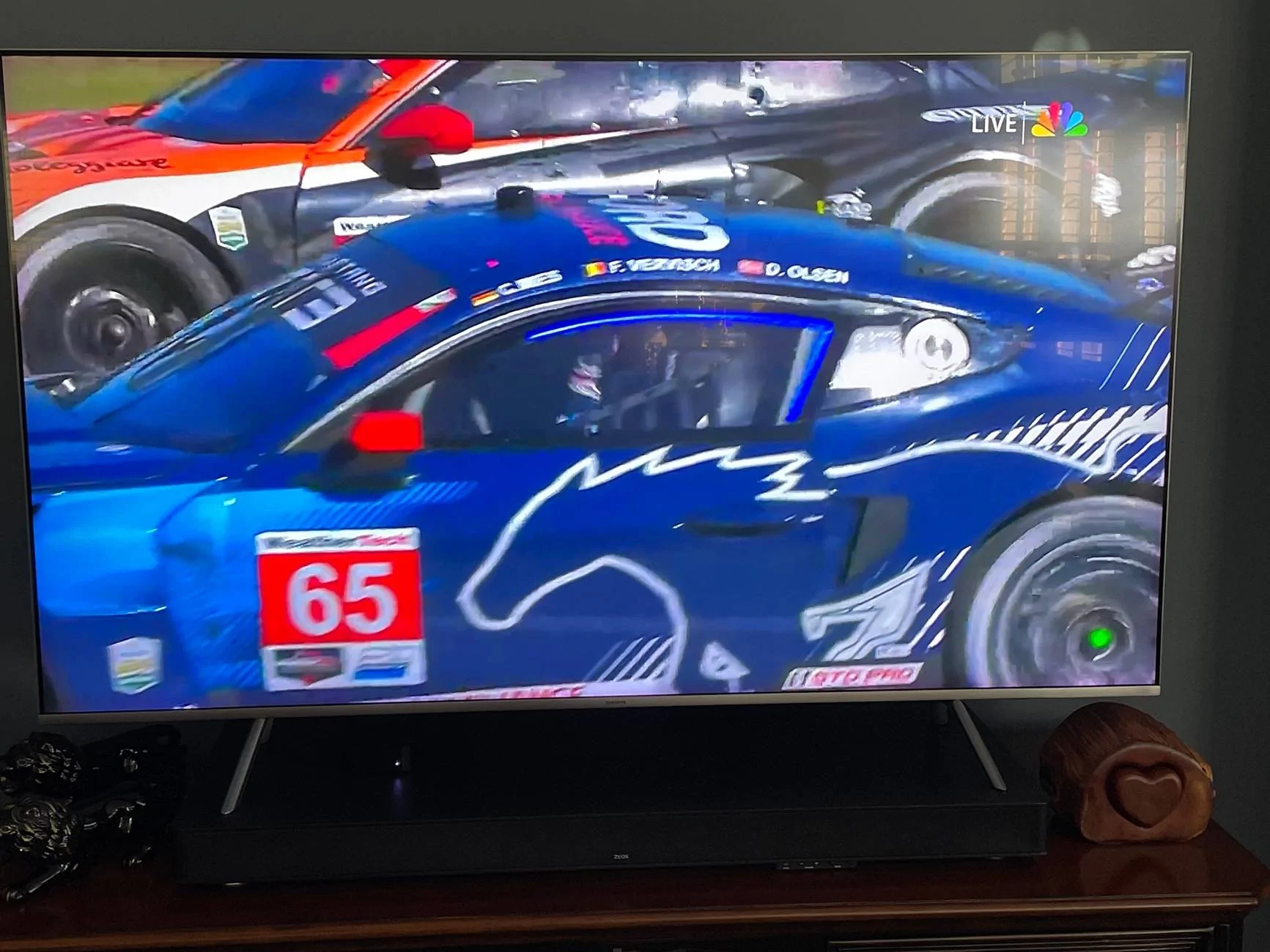 S650 Mustang Mustang GT3 locks out front row in GTD for 2025 Rolex 24 at Daytona. IMG_9878