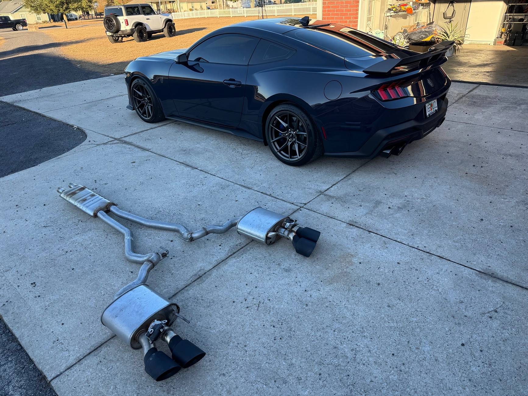 S650 Mustang Dark Horse Exhaust Active Exhaust IMG_7440
