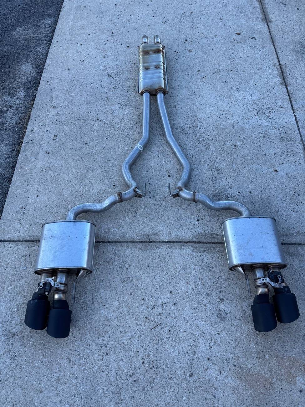 S650 Mustang Dark Horse Exhaust Active Exhaust IMG_7441