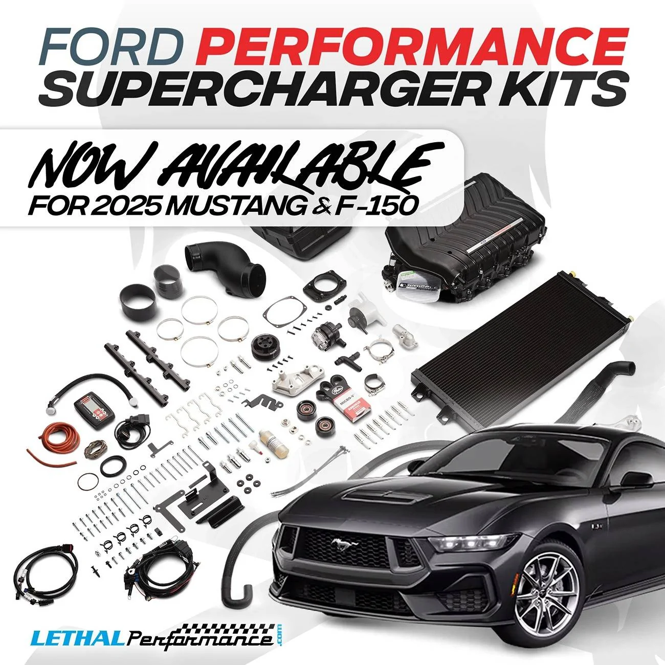 S650 Mustang Ford Performance Calibrations are now available for 2025 MY!! 25 fp supercharger msutang