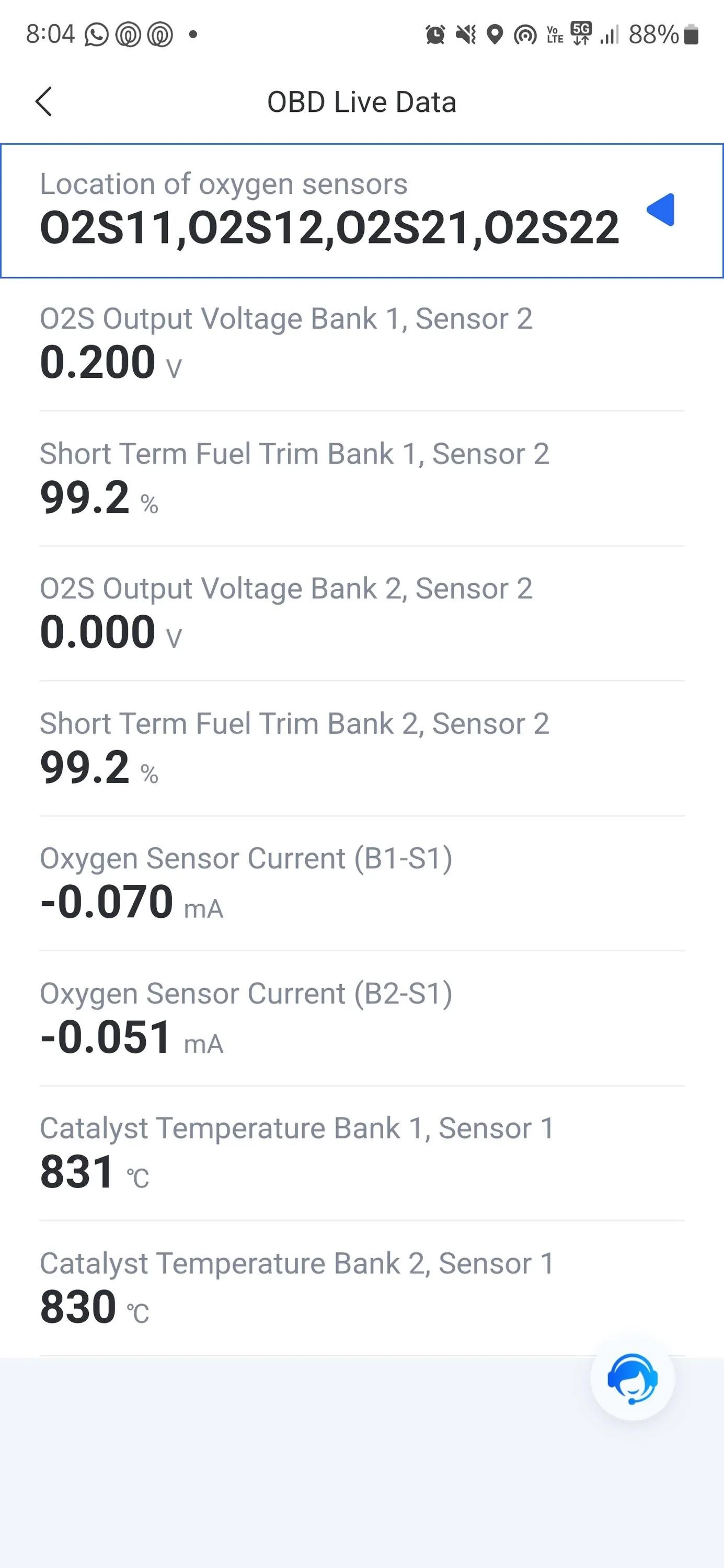 S650 Mustang Exhaust temps on a Gen 4 Coyote 1000171197