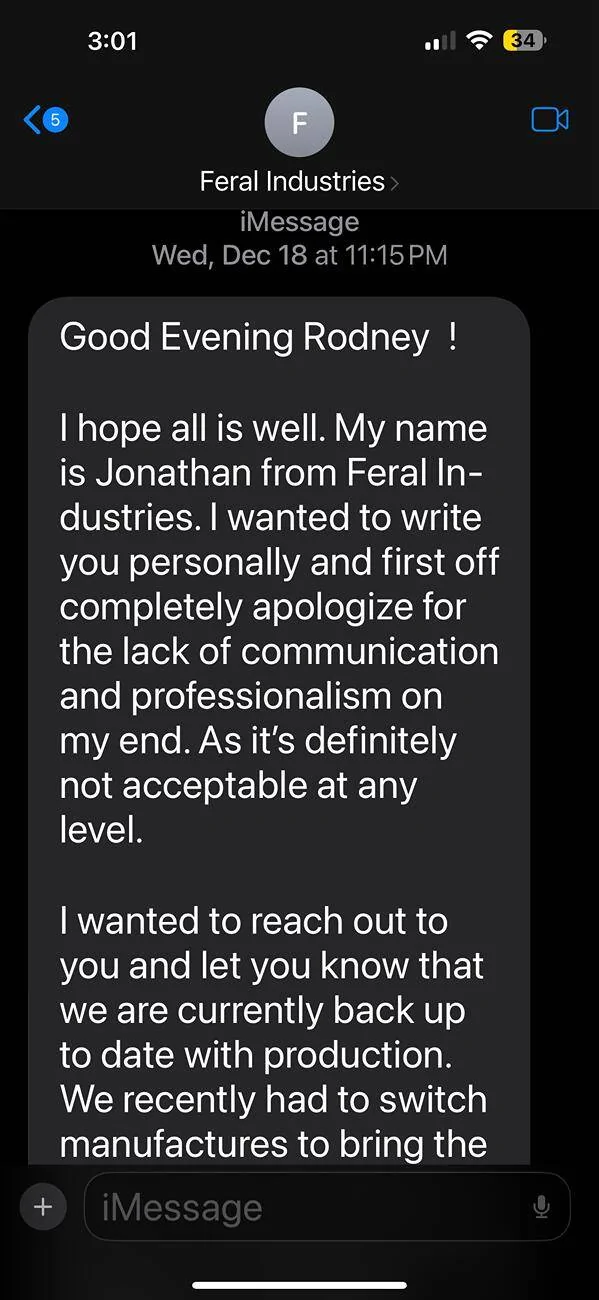 S650 Mustang Feral-Industries...Is it a SCAM? IMG_6182