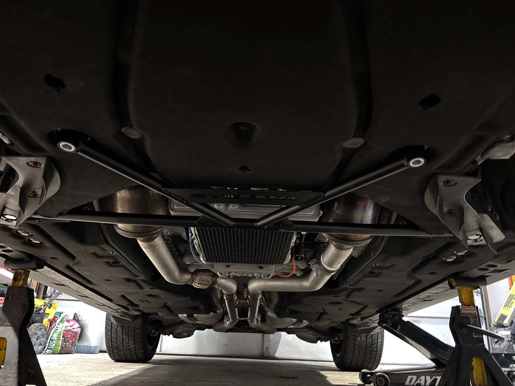 S650 Mustang Steeda K-member Brace Install and first Impression review IMG_1796