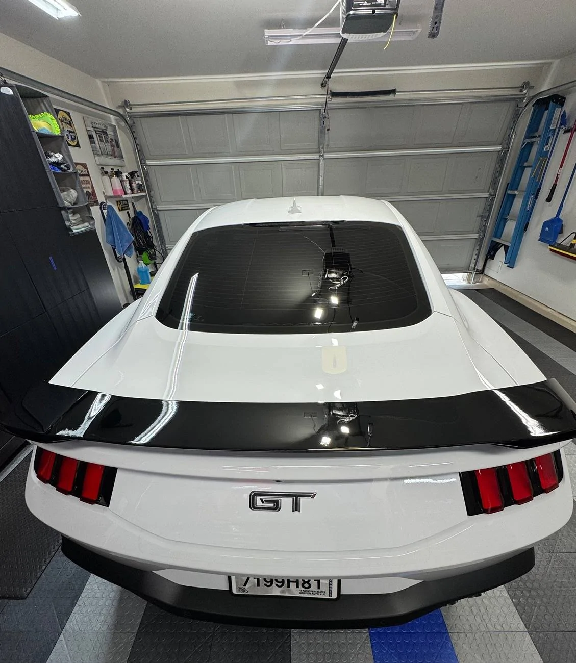 S650 Mustang SpeedForm Dark Horse Style Rear Spoiler - Gloss Black (pictures) IMG_5676