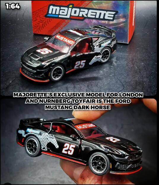 S650 Mustang First S650 2024 Ford Mustang Diecast! 1/18 Dark Horse in Carbonized Gray 1740327430731-s0