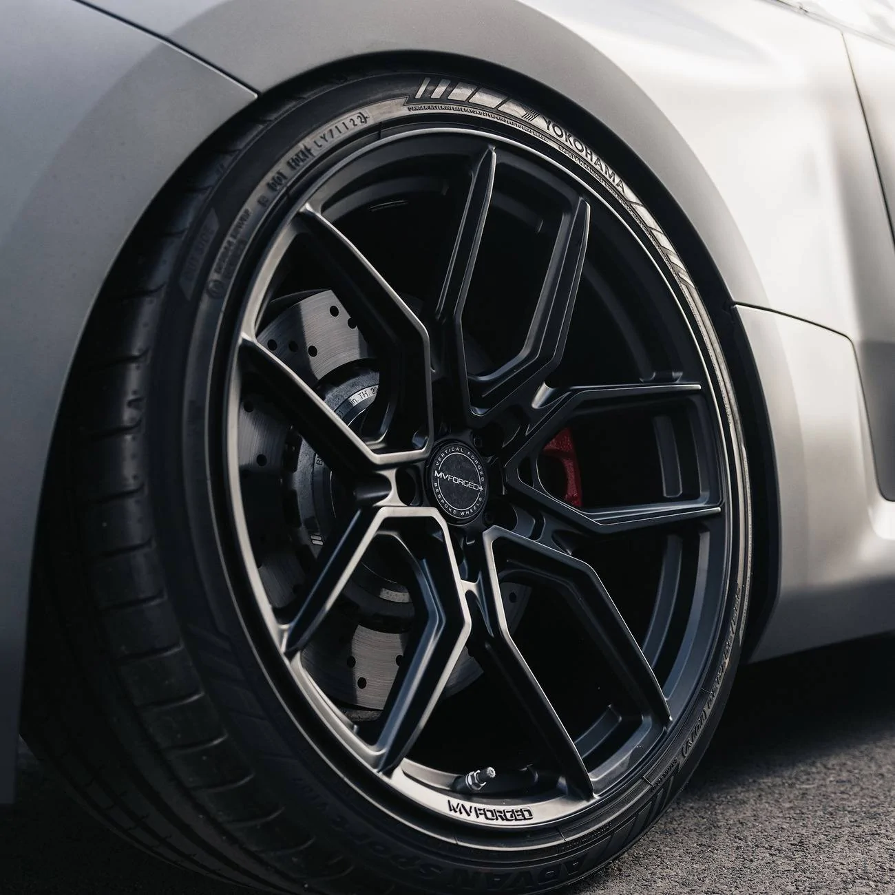 S650 Mustang MV Forged+ MVF5 Vertical Forged Wheels Available in 20 - Vibe Motorsports bmw-g87-m2-mv-forged-plus-mvf5-satin-black-wheels-16