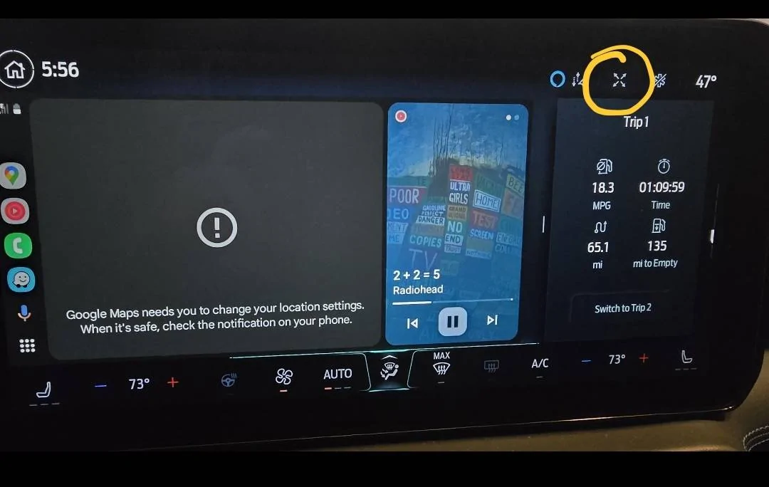 S650 Mustang Recent screen update? 1000019317