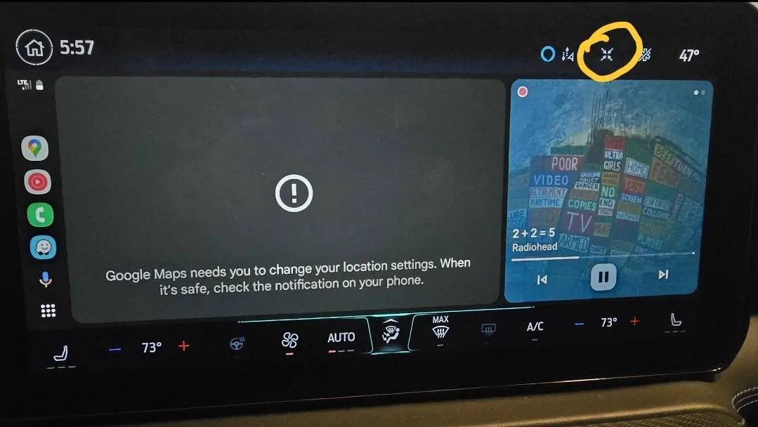 S650 Mustang Recent screen update? 1000019318