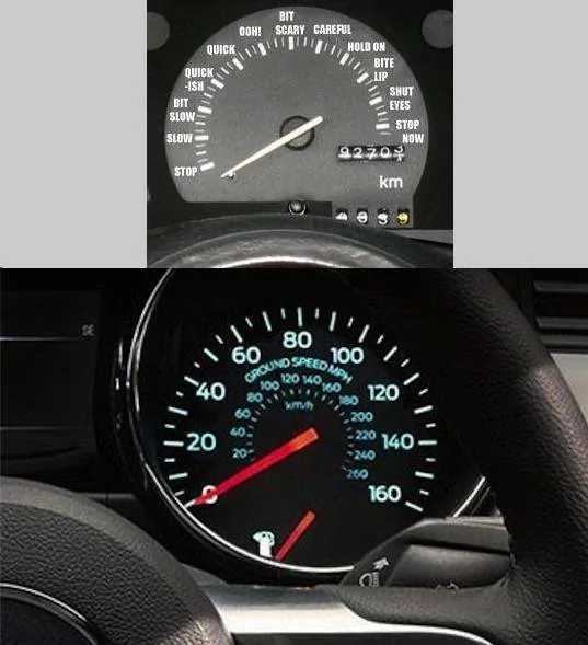 S650 Mustang Screens—A love-hate relationship speedo