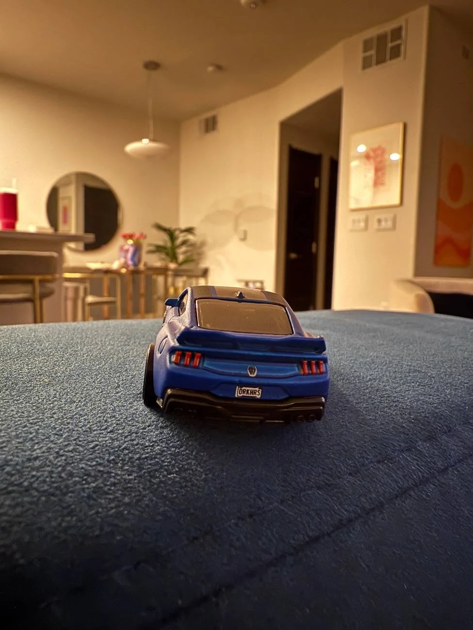 S650 Mustang Dark Horse Inside of Living Room IMG_1623
