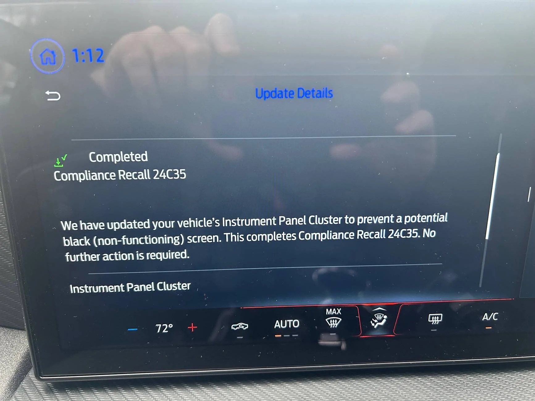 S650 Mustang The 24C35/24V802 Recall is over! Lets see those cars held hostage by Ford for over 100 days! IMG_3146