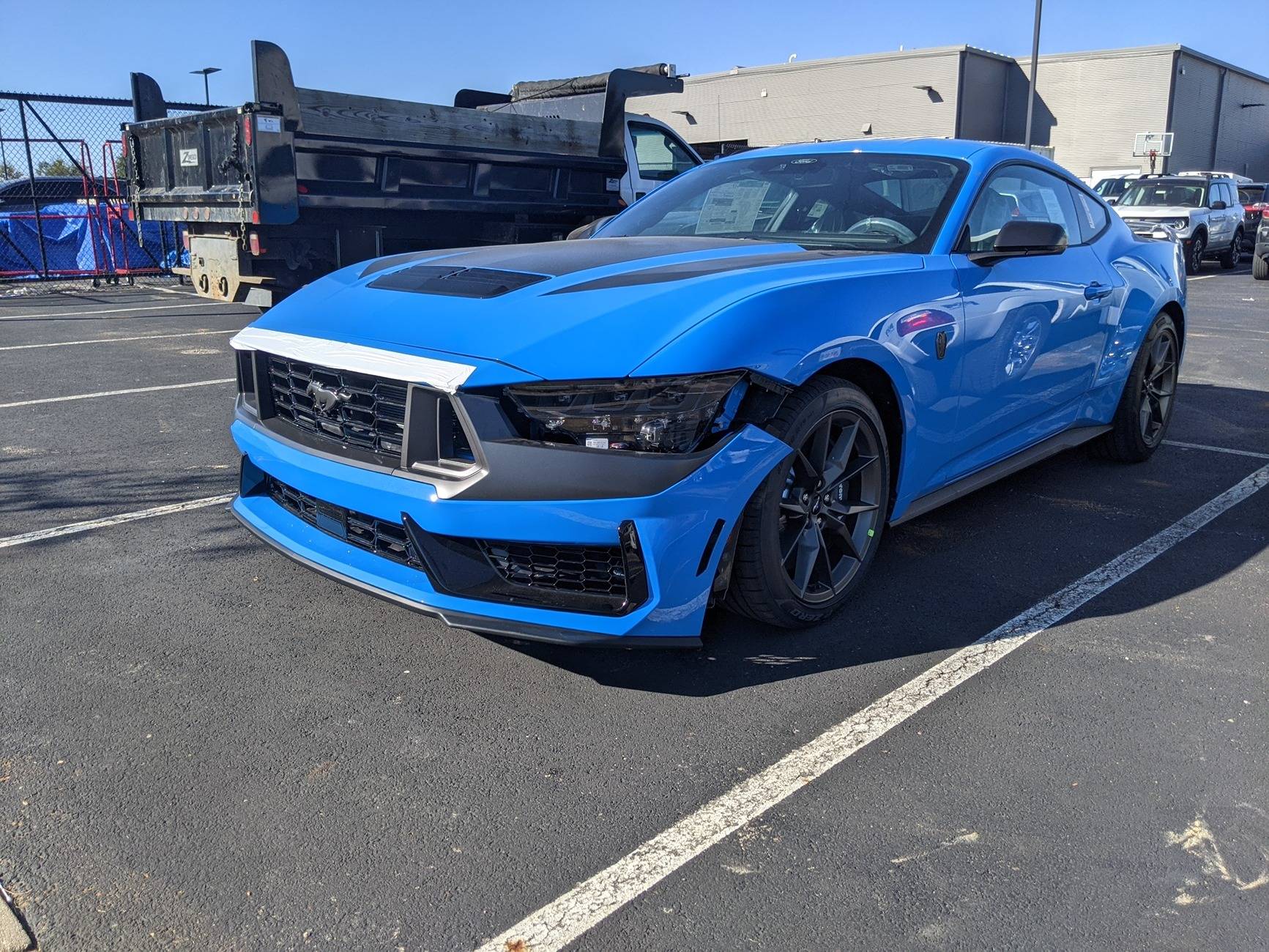 S650 Mustang New 2024 Dark Horse Premium and was told it was repainted PXL_20241021_194747079