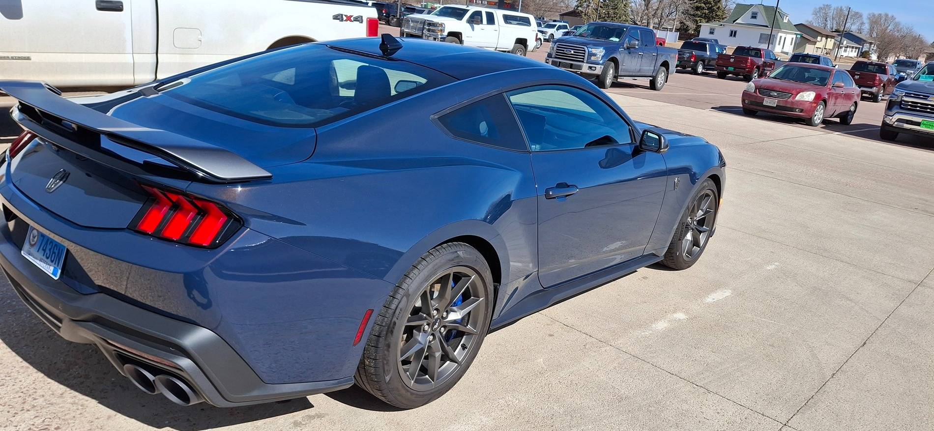 S650 Mustang New 2024 Dark Horse Premium and was told it was repainted 20250310_135646