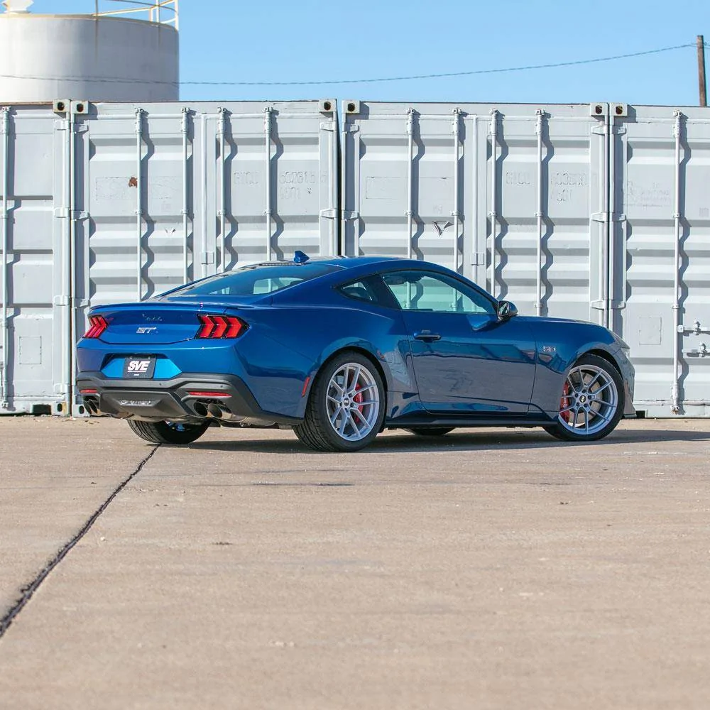 S650 Mustang LMR's 2024 Mustang GT On Silver Forged SVE DHP1 Wheels sve-mustang-dhp1-forged-wheel-nitto-tire-kit-19x10-11-silver-24-25_5c095963