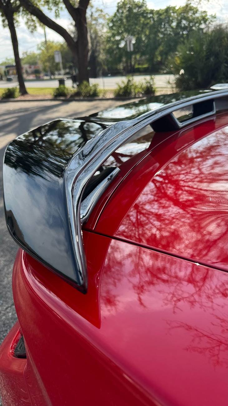 S650 Mustang SpeedForm Dark Horse Style Rear Spoiler - Gloss Black (pictures) IMG_5944