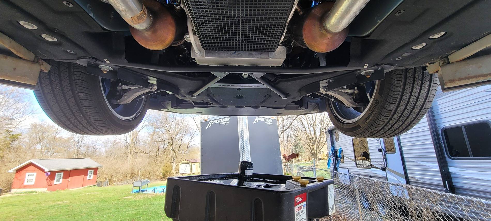S650 Mustang Steeda K-member Brace Install and first Impression review 20250322_130838