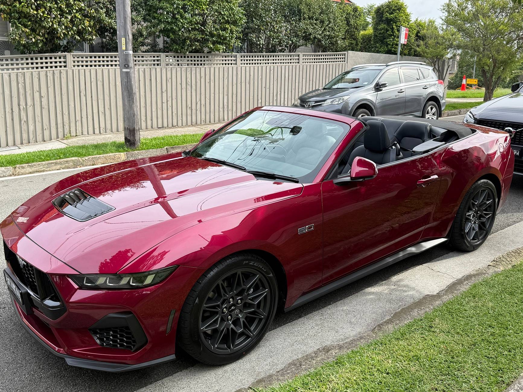 S650 Mustang Just got my Molten Magenta GT Convertible 2025 IMG_3793