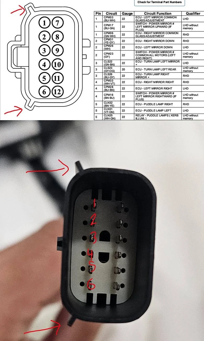 S650 Mustang Are the side mirrors with turn signals plug and play? confused