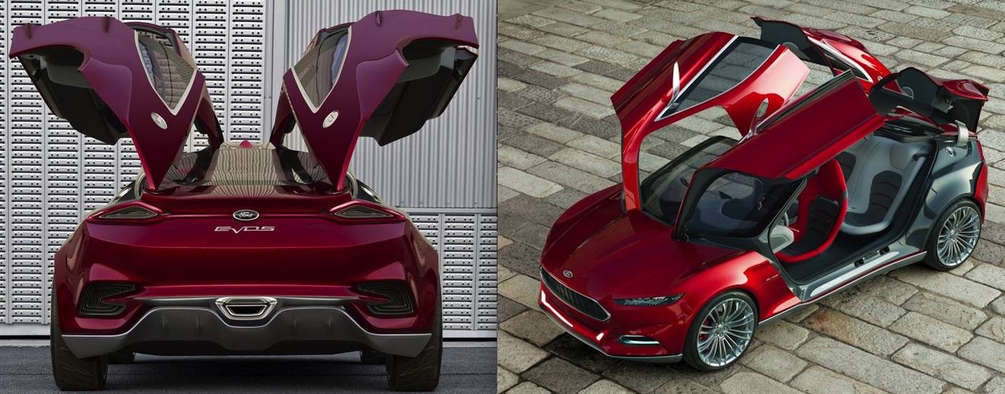 S650 Mustang "Mach 4" 4-Door Mustang + Off-Road Baja Mustang models previewed at Ford dealers meeting! EVO_concept