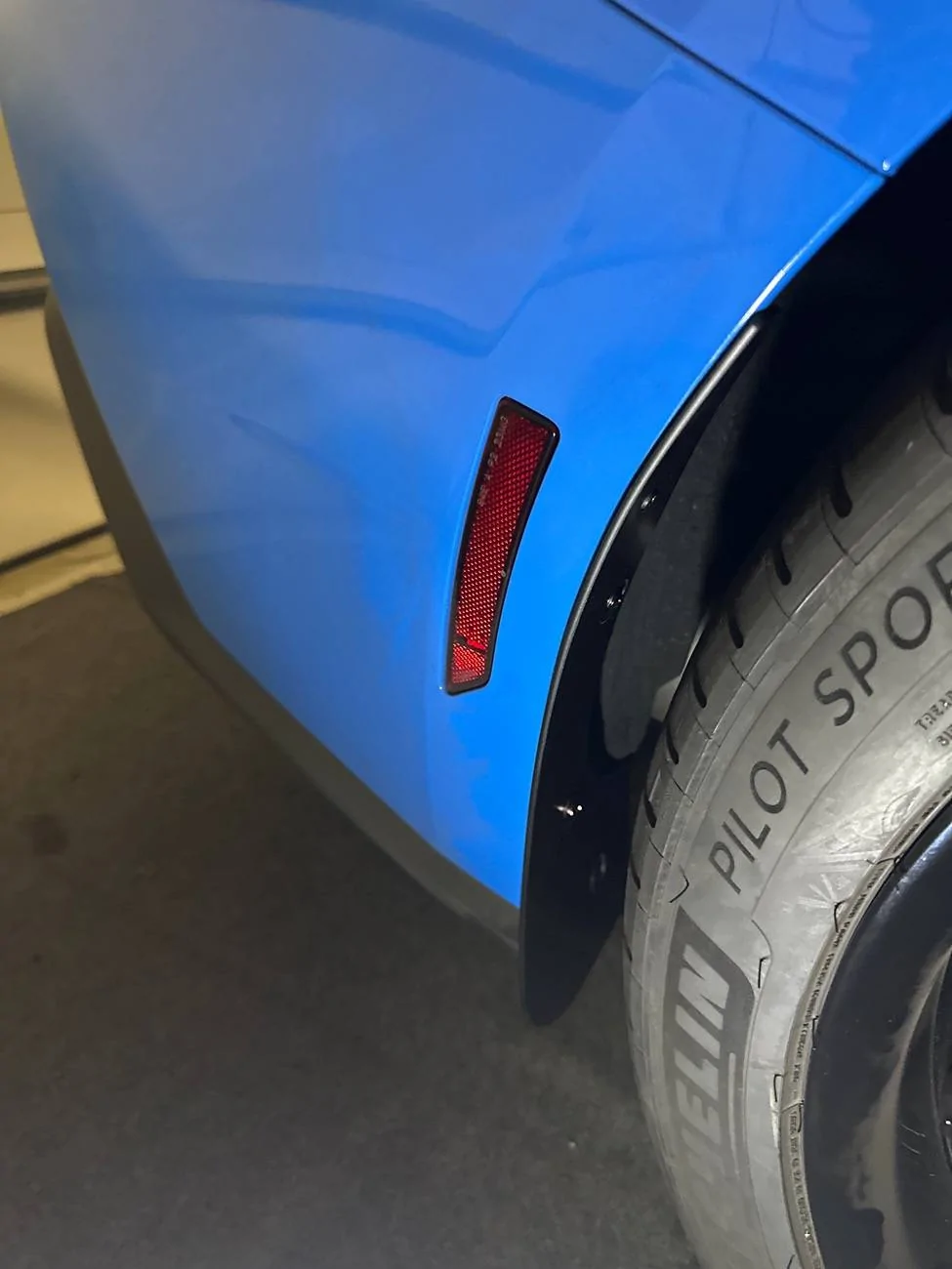 S650 Mustang ZL1 Addons, Inc. S650 Deluxe Rock Guards install imag